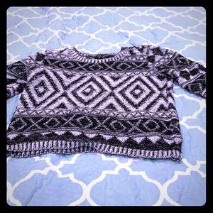 Free people crop sweater